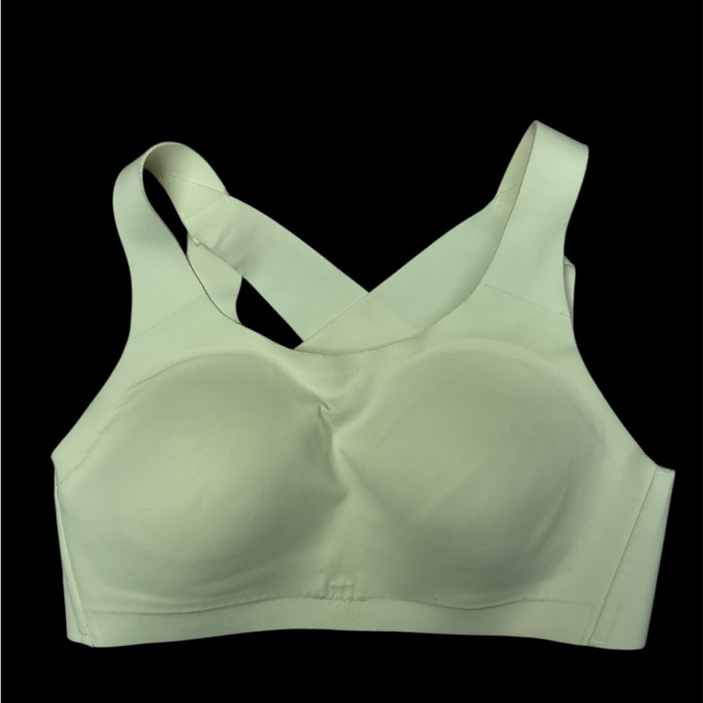 Lululemon Athletica Cream Cross-Back Sports Bra